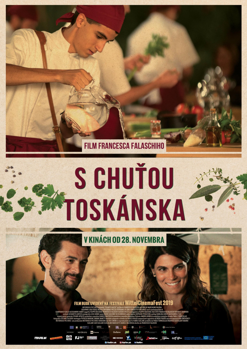 Plakát k filmu S CHUŤOU TOSKÁNSKA