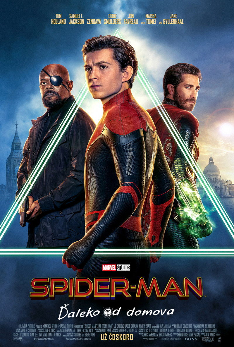 Plakát k filmu SPIDER-MAN: ĎALEKO OD DOMOVA