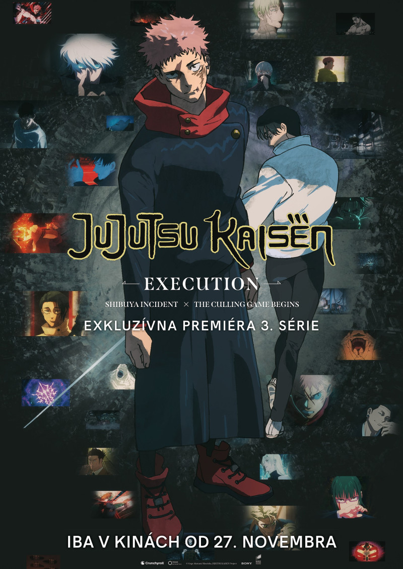 Plakát k filmu JUJUTSU KAISEN: Execution Shibuya Incident x The Culling Game Begins