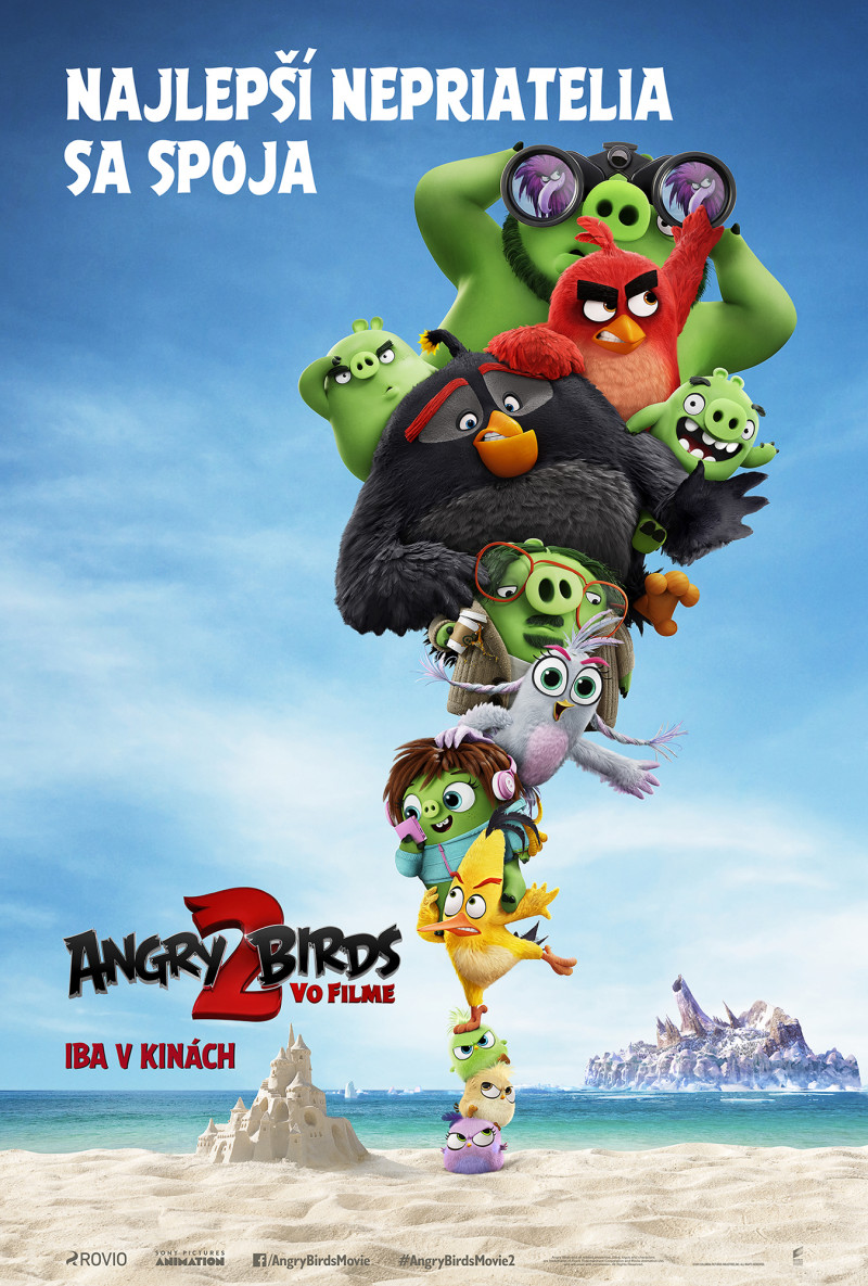 Plakát k filmu ANGRY BIRDS VO FILME 2