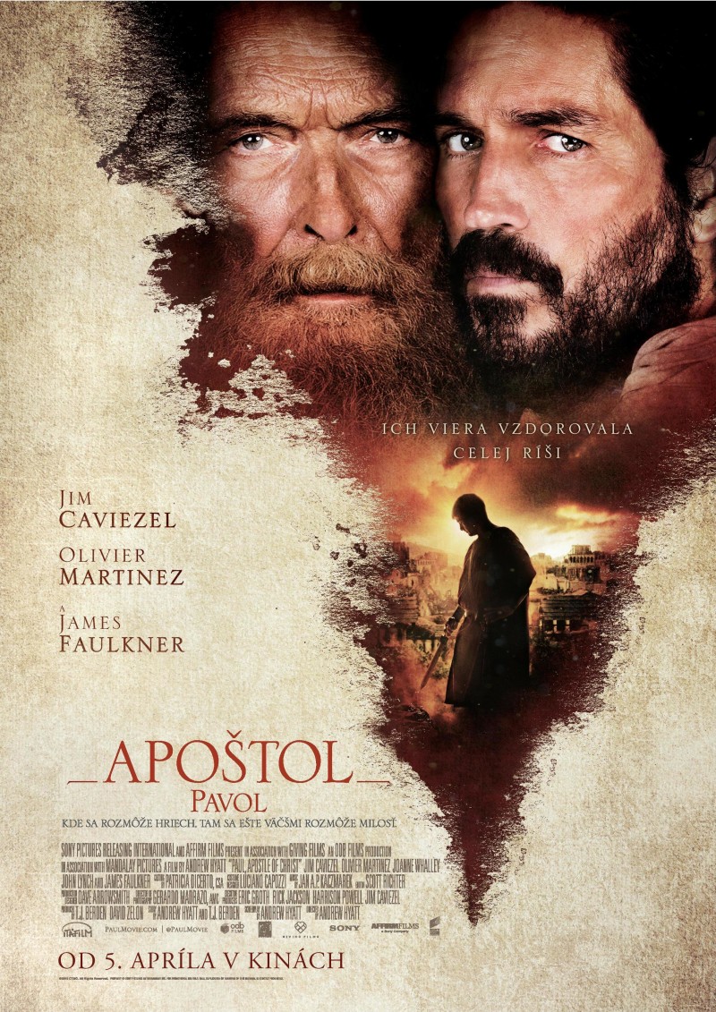 Plakát k filmu APOŠTOL PAVOL