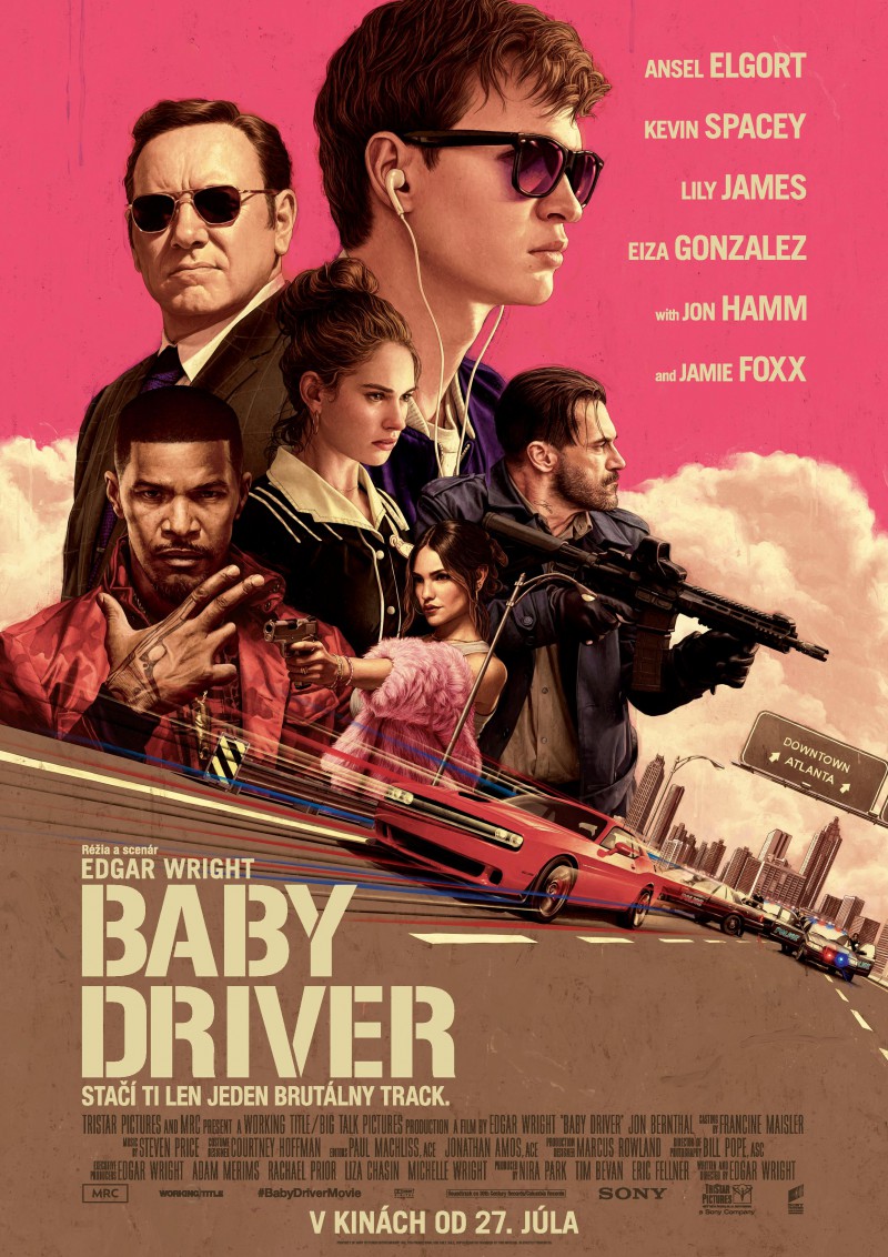 Plakát k filmu BABY DRIVER