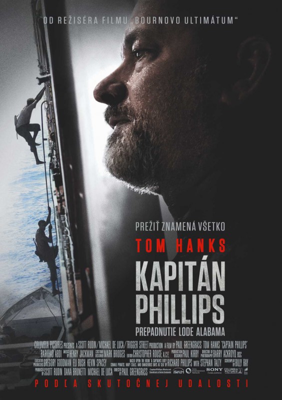 Plakát k filmu Kapitán Phillips - Prepadnutie lode Alabama