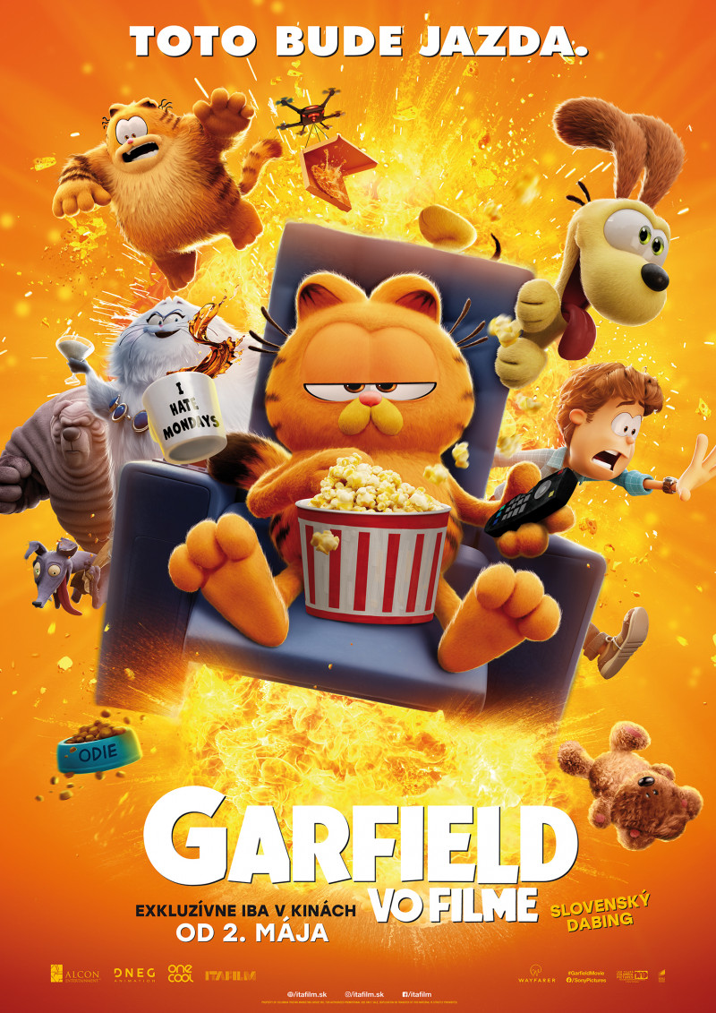 Plakát k filmu GARFIELD VO FILME