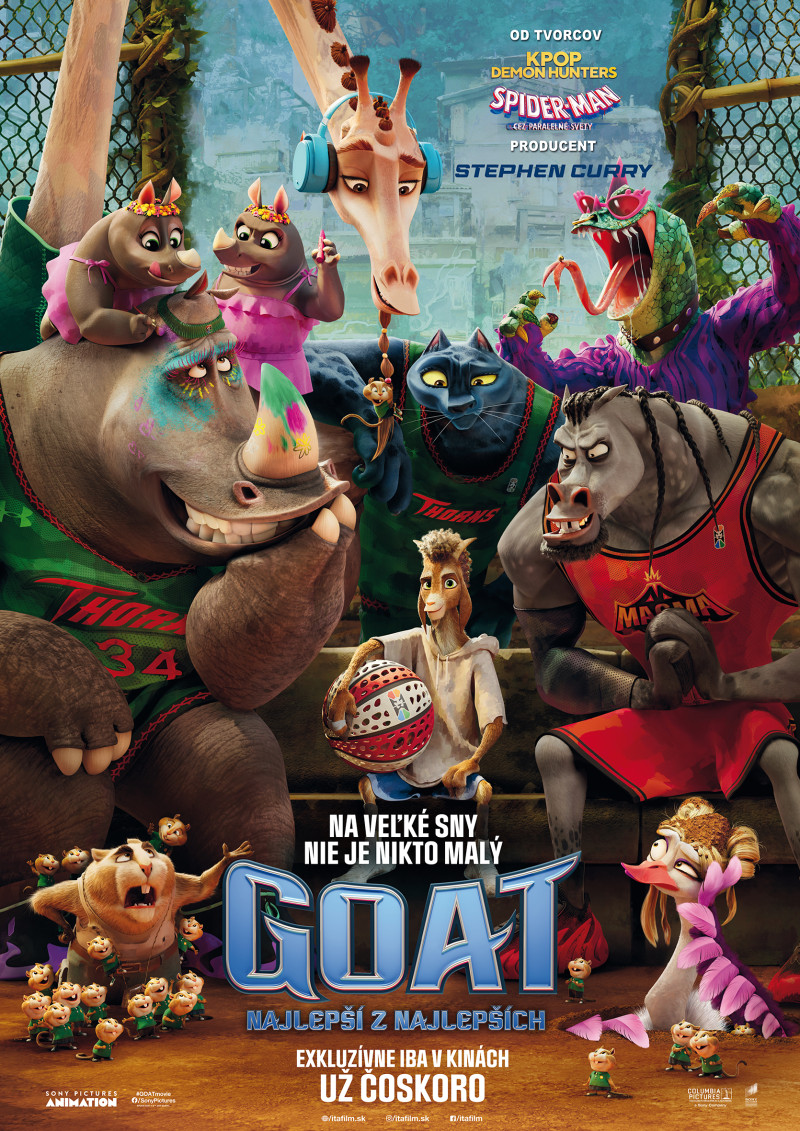 Plakát k filmu GOAT: NAJLEPŠÍ Z NAJLEPŠÍCH