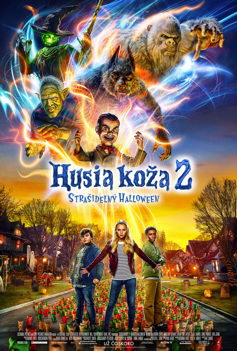 Plakát k filmu HUSIA KOŽA 2: STRAŠIDELNÝ HALLOWEEN