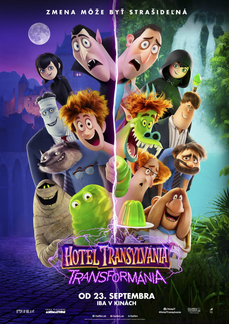 Plakát k filmu HOTEL TRANSYLVÁNIA: TRANSFORMÁNIA