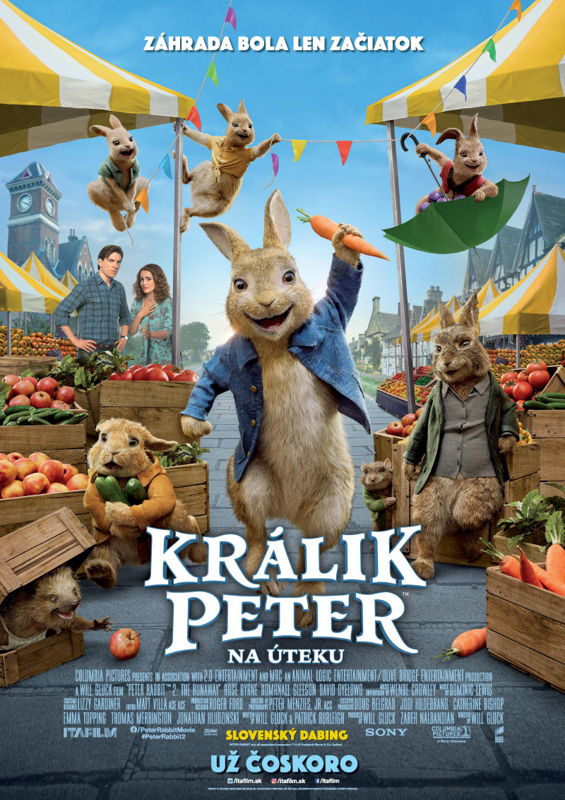 Plakát k filmu KRÁLIK PETER NA ÚTEKU