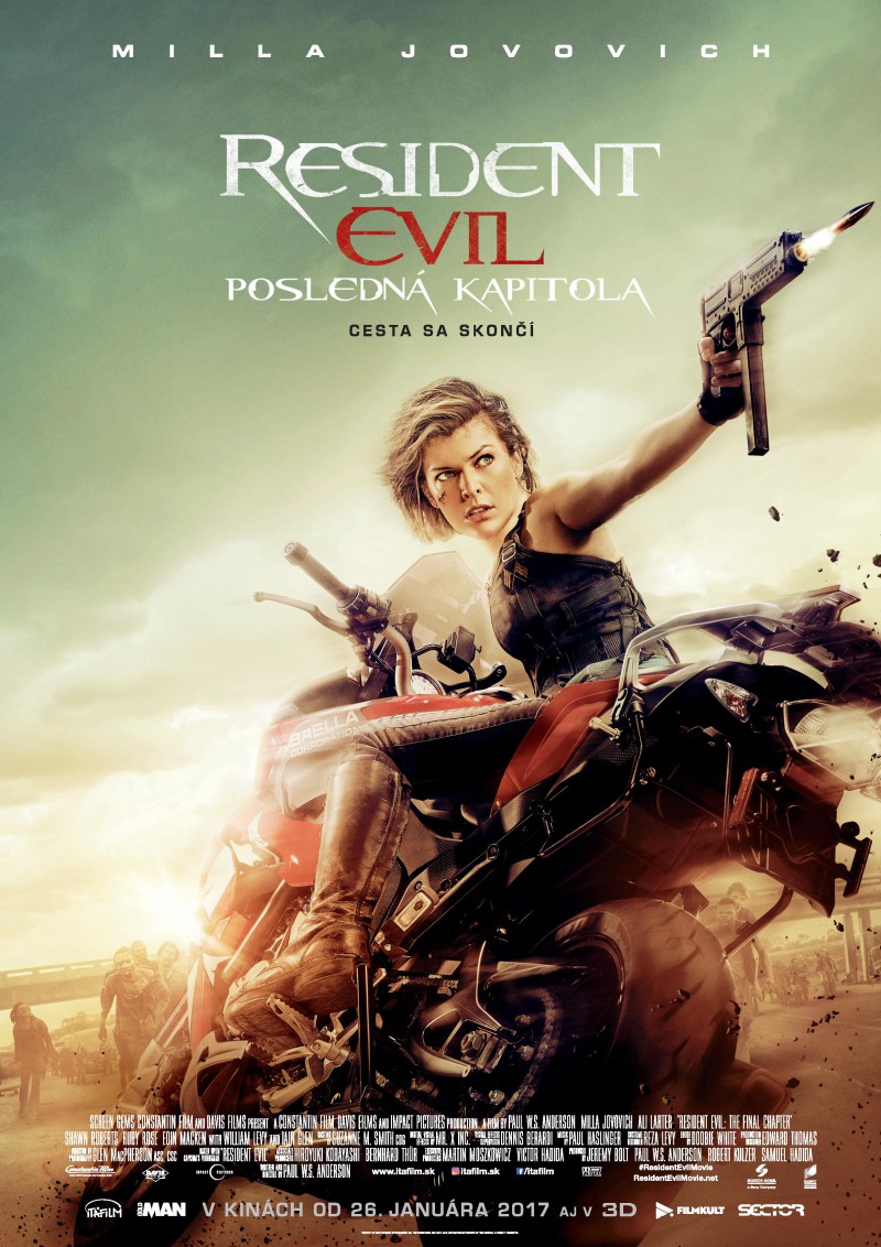 Plakát k filmu RESIDENT EVIL: POSLEDNÁ KAPITOLA