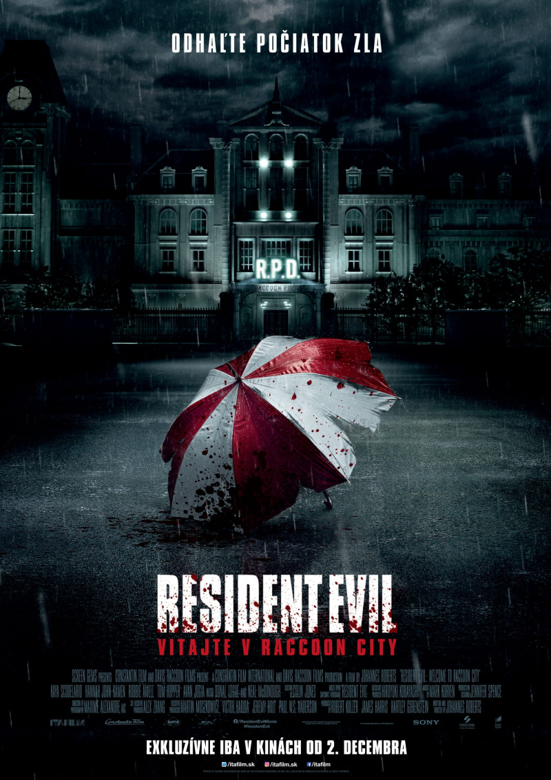 Plakát k filmu RESIDENT EVIL: VITAJTE V RACCOON CITY