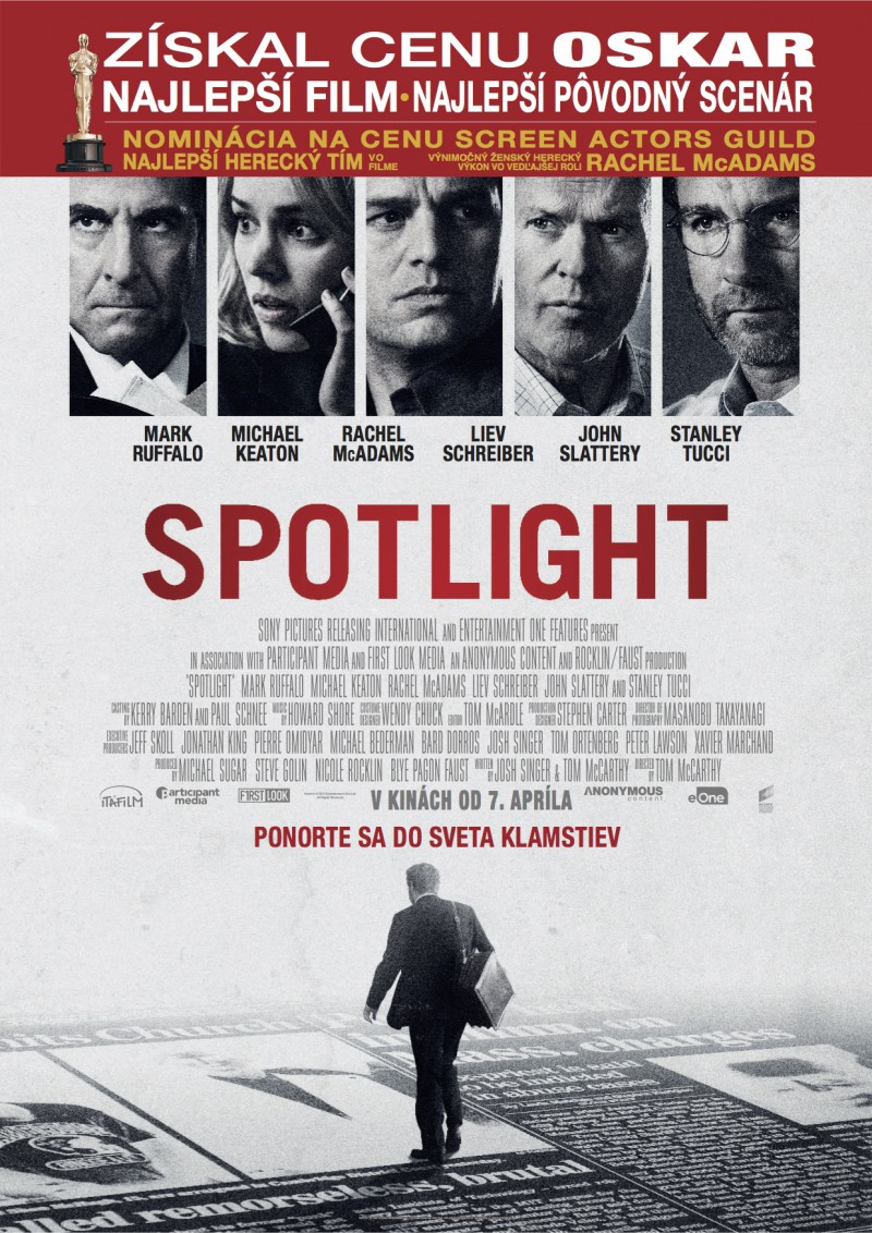 Plakát k filmu SPOTLIGHT