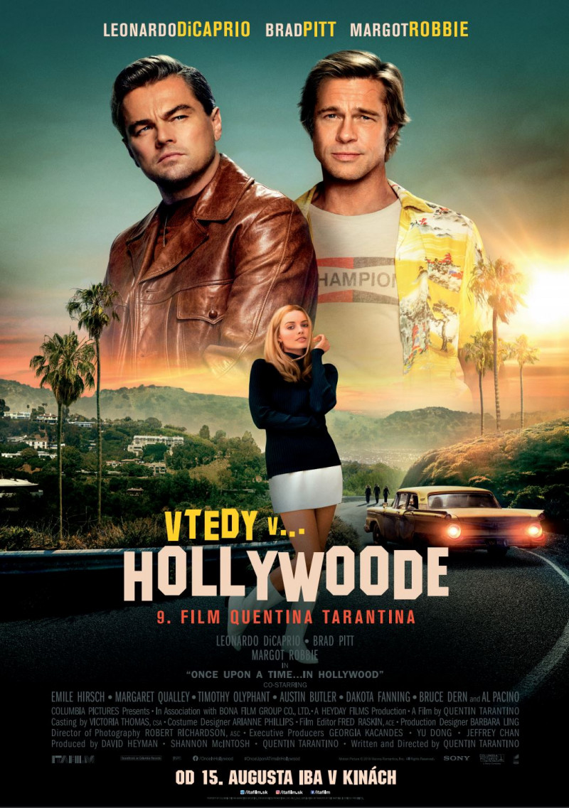 Plakát k filmu VTEDY V HOLLYWOODE