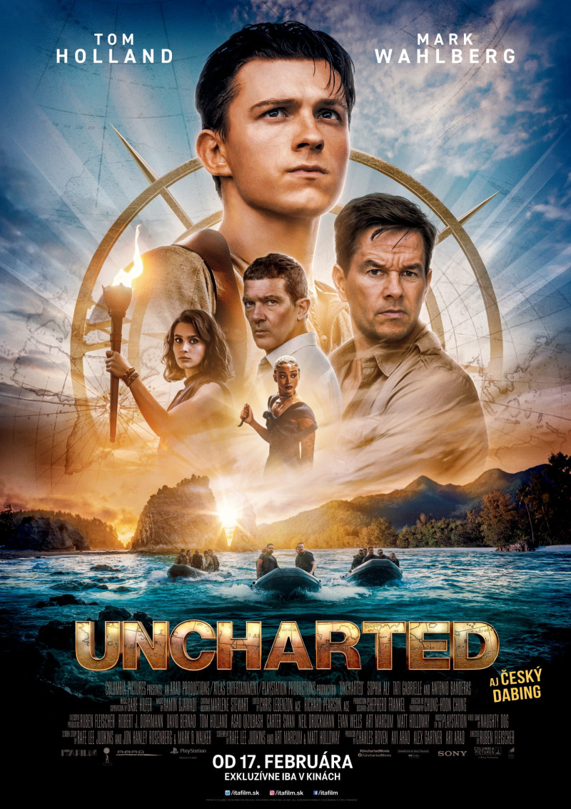 Plakát k filmu UNCHARTED