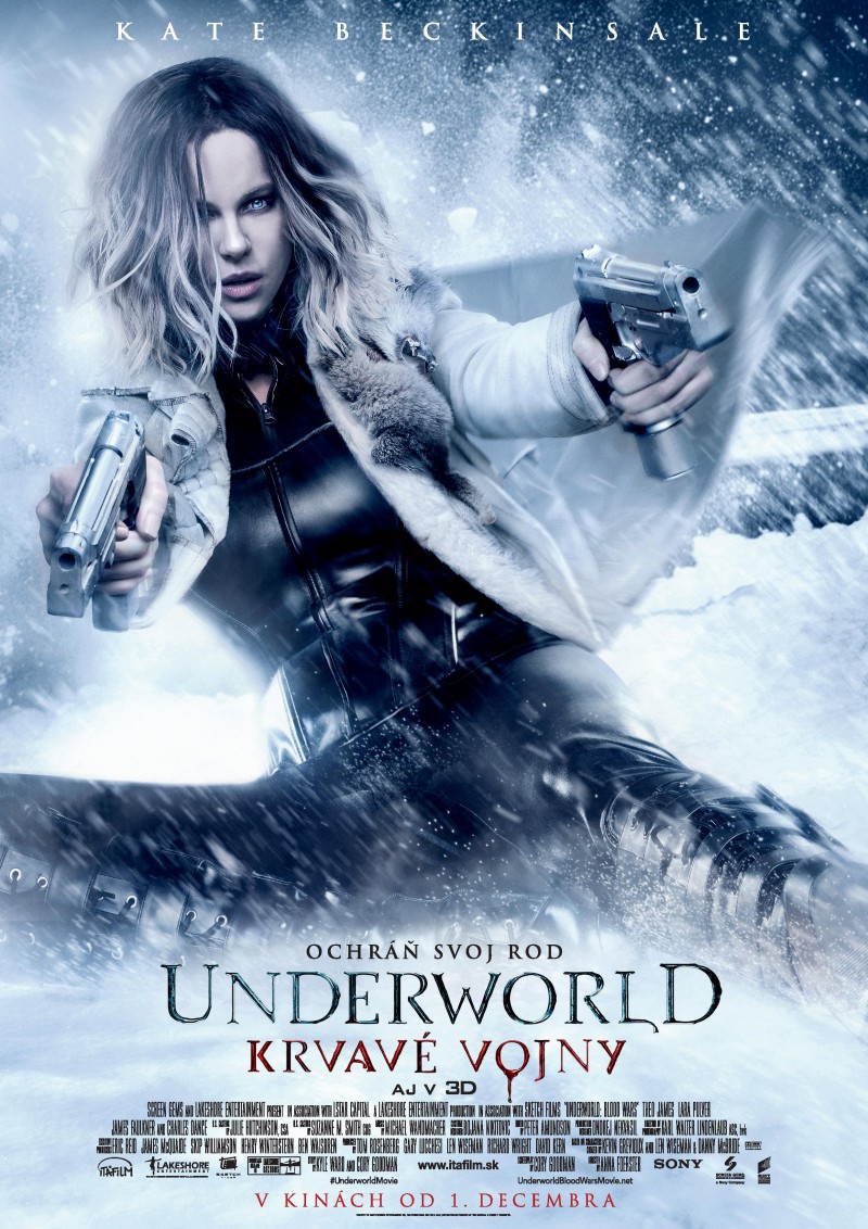 Plakát k filmu UNDERWORLD: KRVAVÉ VOJNY